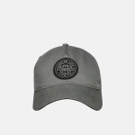 Unisex Grey Printed Baseball Cap