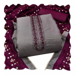 WOMENS COTTON UNSTITCH SALWAR SUIT