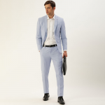 Men Single-Breasted Formal 2 Piece Suit