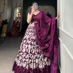 Silk Lehenga Choli&Dupatta With UnStitch Blouse Collection