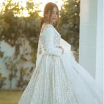 Women's Designer Georgette white lehenga choli