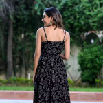 Women's Latest Design Rayon Printed Crop Maxi For Women/Girls