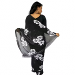 New Fancy Georgette Print Saree