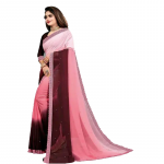 Silk Blend Multicolor Embroidered Saree