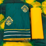 Green Embroidered Salwar Suit for Daily & Formal wear