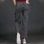 Six pocket girls jeans