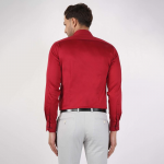 Solid Cotton Slim Mens Formal Shirt