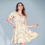 One piece flowy knee-length top