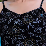 Women's Latest Design Rayon Printed Crop Maxi For Women/Girls