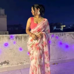 FLOWER DESIGNER SAREE